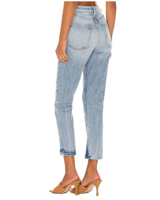 GRLFRND Cotton Karolina Jean in Blue | Lyst