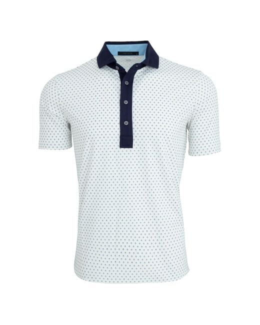 Greyson Red Tail Hawk Polo in Blue for Men | Lyst