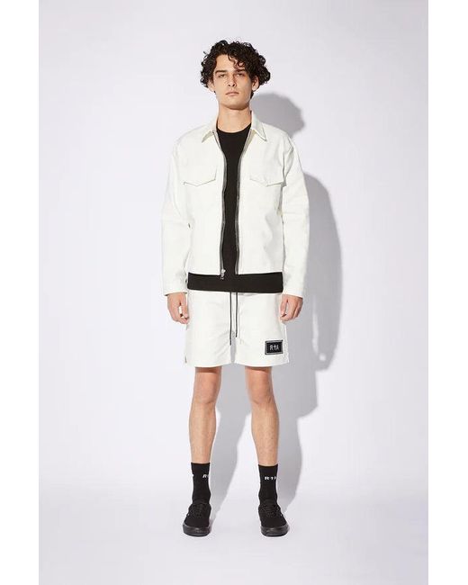 RTA Dan Jacket in White for Men Lyst