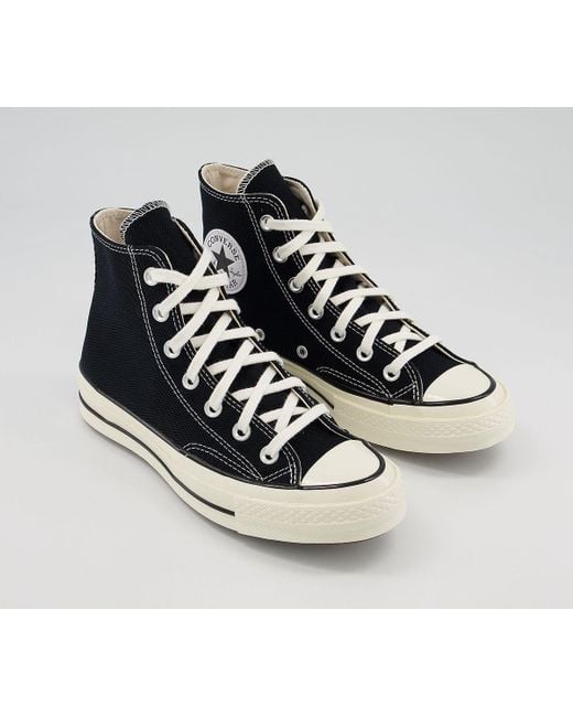 Converse Rubber All Star Hi 70's Trainers in Black for Men - Lyst