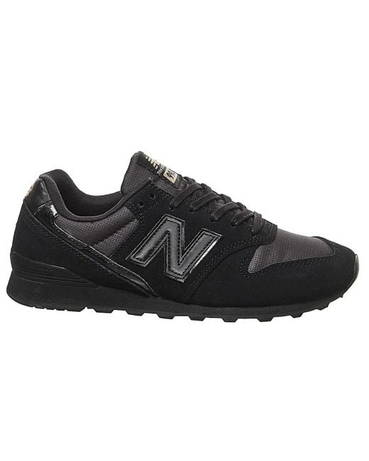 New Balance Suede 996 Trainers in Black Gold (Black) Lyst New Balance Suede 996 Trainers in Black Gold (Black) Lyst