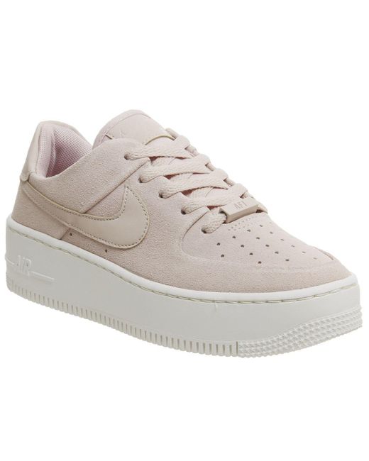 air force 1 sage suede