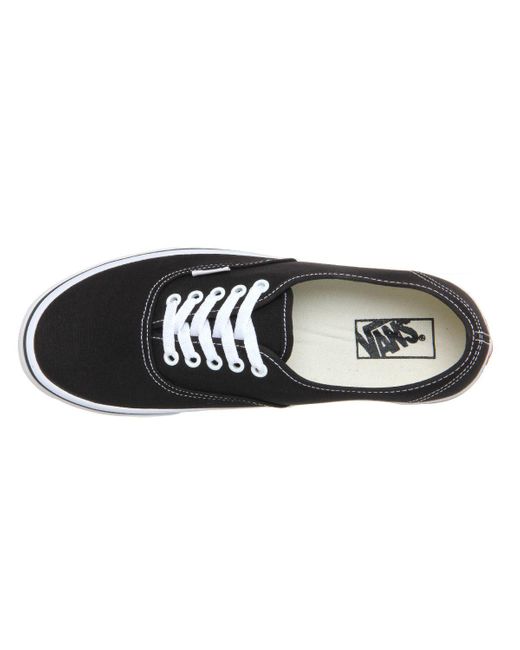 Vans Canvas Authentic in Black/White (Black) - Save 47% - Lyst