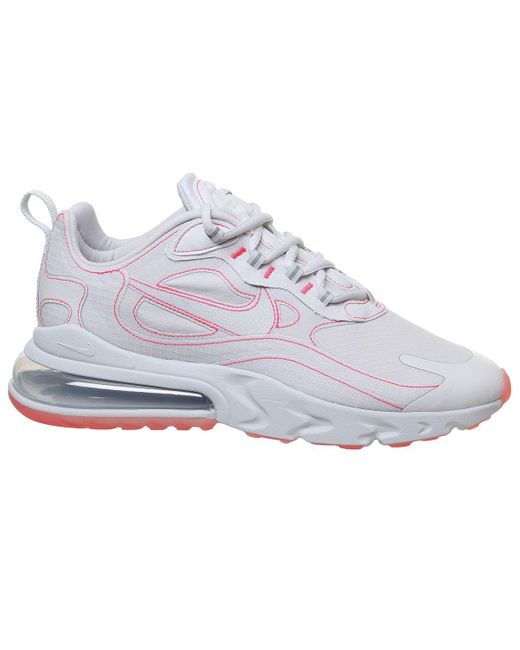 air max 270 react trainers white flash crimson air max 270 react trainers white flash crimson