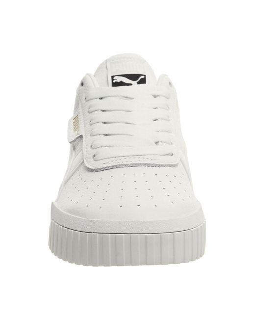 puma cali white trainers