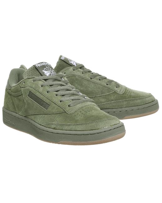 reebok c85 green