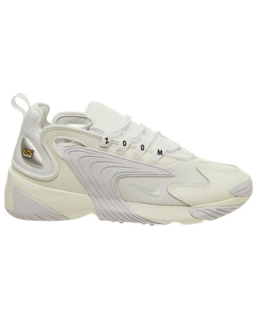 nike white zoom 2k trainers