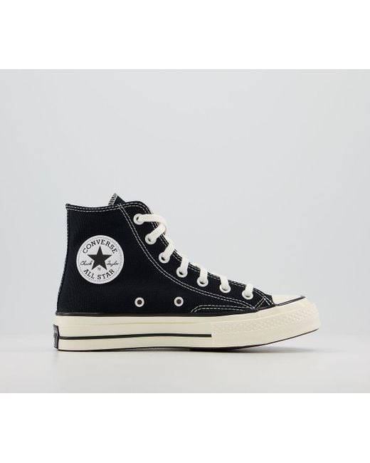 Converse Rubber All Star Hi 70's Trainers in Black for Men - Lyst