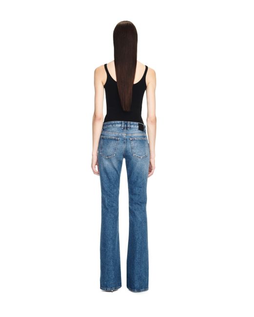 Jeans Svasati A Cinque Tasche di Off-White c/o Virgil Abloh in Blue