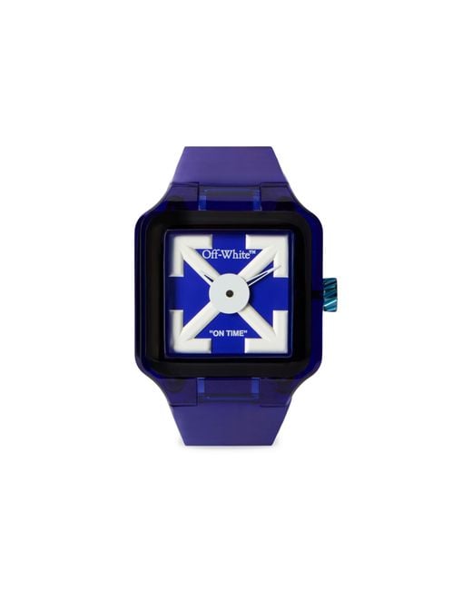 Off-White c/o Virgil Abloh Blue "Proto 01" Watch for men