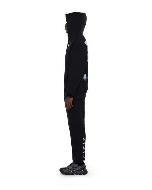 Off-White c/o Virgil Abloh Black Stencil Arrow Skate Hoodie for men