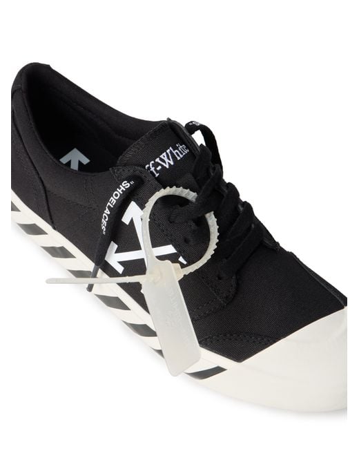 Off-White c/o Virgil Abloh White Vulcanized Undercut Sneakers