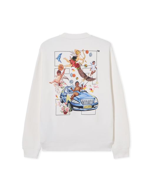 Off-White c/o Virgil Abloh White Fresco Arrow Sweatshirt