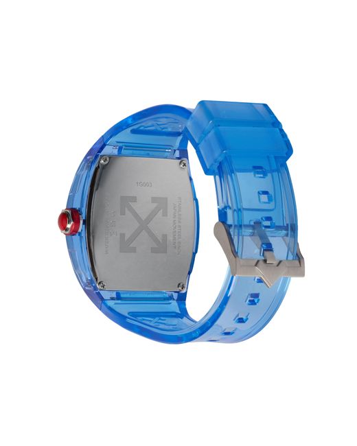 Off-White c/o Virgil Abloh Blue "Beat" Watch for men