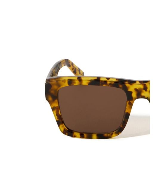Off-White c/o Virgil Abloh Blue Flint Lens Sunglasses