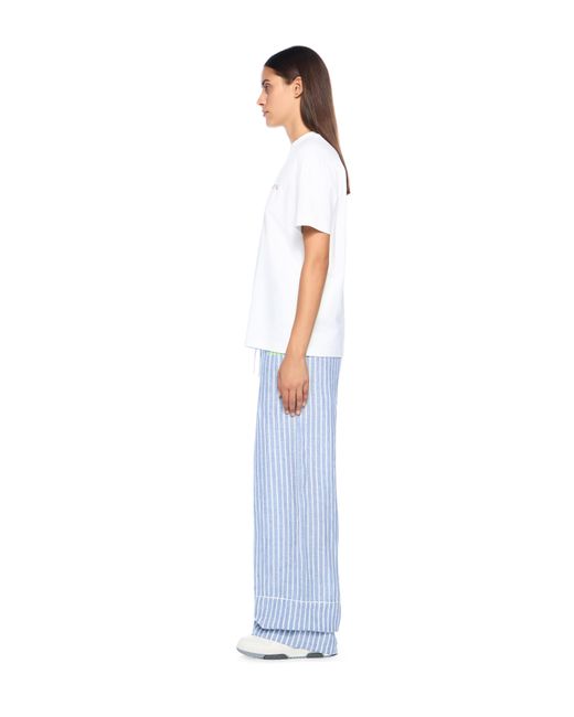 Off-White c/o Virgil Abloh White Flower Vase Regular Logo Tee