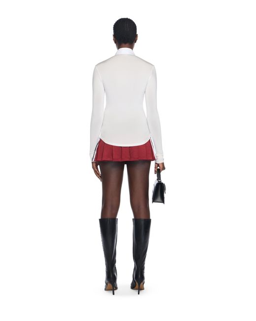 Off-White c/o Virgil Abloh White Second Skin Long Sleeve Shirt