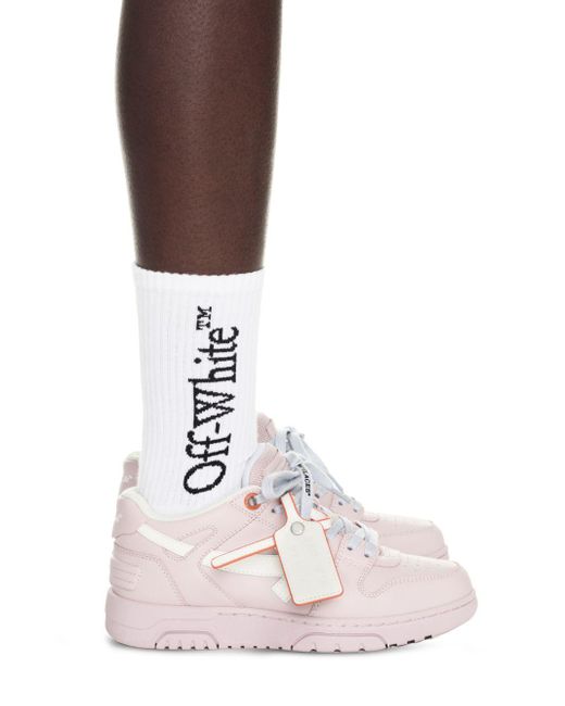 Sneakers Out of Office Rosa Chiaro/Bianco di Off-White c/o Virgil Abloh in Pink