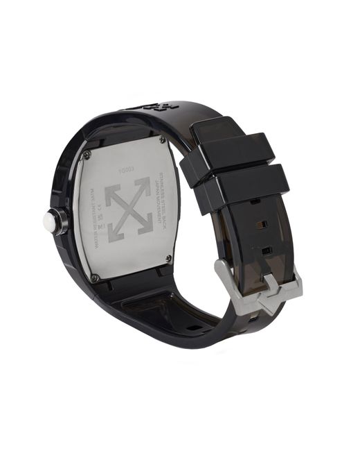 Off-White c/o Virgil Abloh Black "Beat" Watch for men
