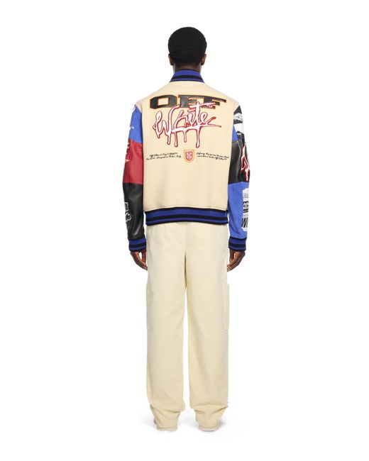Off-White c/o Virgil Abloh White Bookish Cargo Pants for men