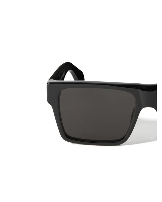 Off-White c/o Virgil Abloh Black Casper Dark Lens Sunglasses