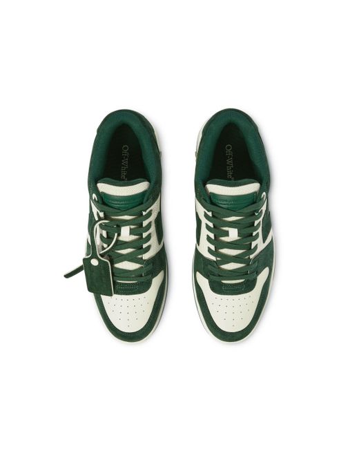 Off-White c/o Virgil Abloh Jet Green/ecru Out Of Office Suede for men