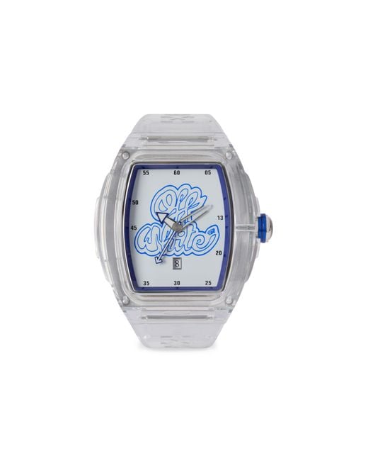 Off-White c/o Virgil Abloh Blue "Beat" Watch for men