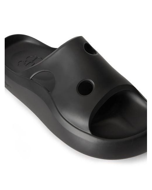Off-White c/o Virgil Abloh Black Meteor Rubber Slider