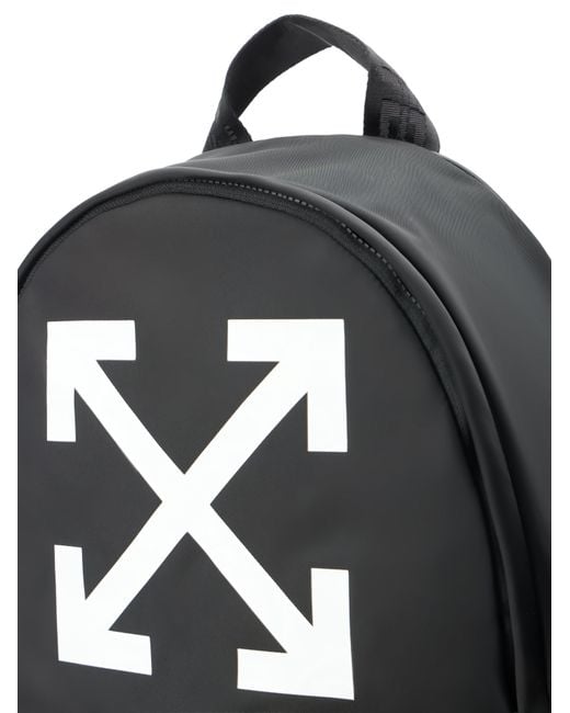Off-White c/o Virgil Abloh Black Full Arrow Backpack for men