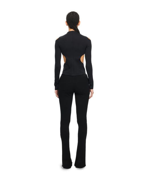 Off-White c/o Virgil Abloh Black Heavy Jersey Slim Pants