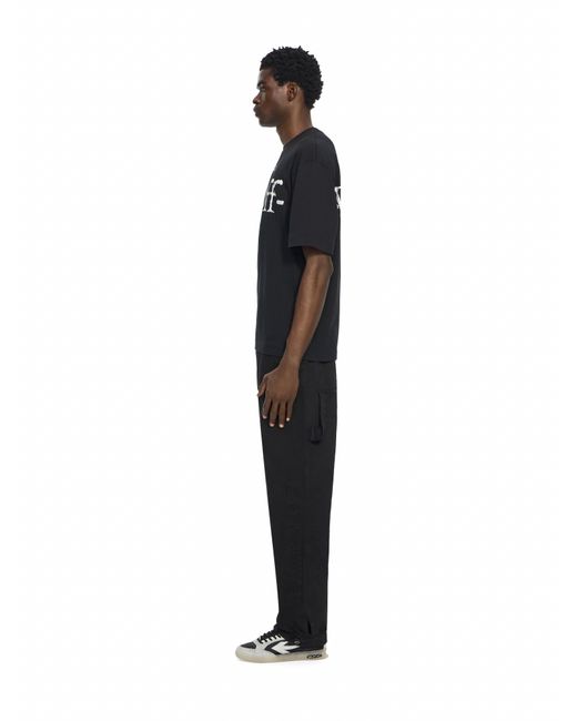 Off-White c/o Virgil Abloh Black City Nature Skate Short Sleeve T-Shirt for men