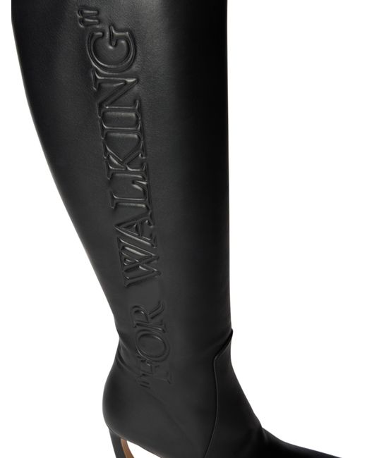 Off-White c/o Virgil Abloh Black For Walking Loop Boots