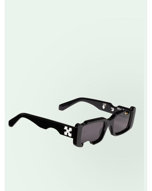 Gafas de sol con montura rectangular Off-White c/o Virgil Abloh de color Black