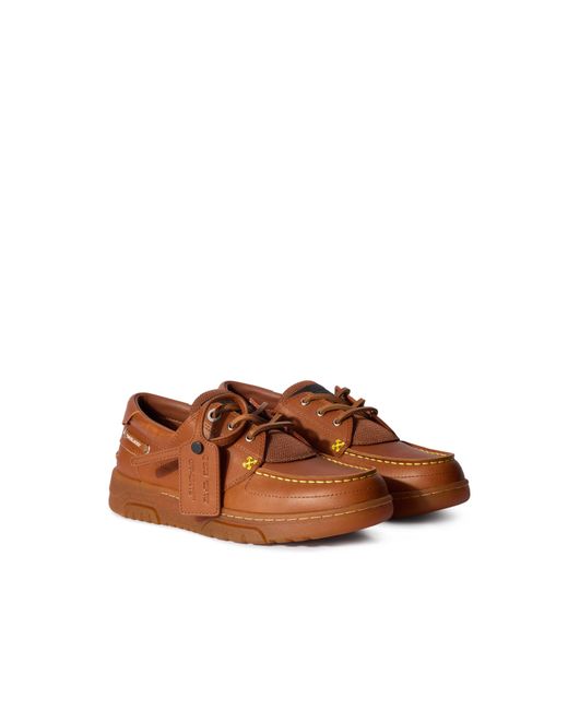 Off-White c/o Virgil Abloh Brown Snoooafer Sneakers for men