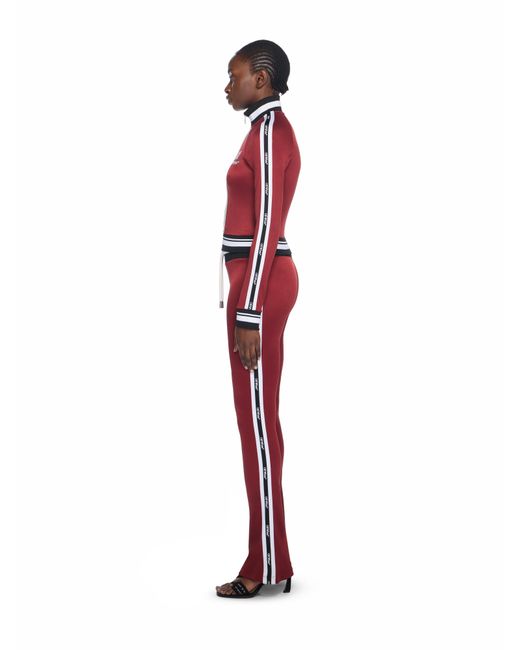Off-White c/o Virgil Abloh Red Track Serena Slim Pants