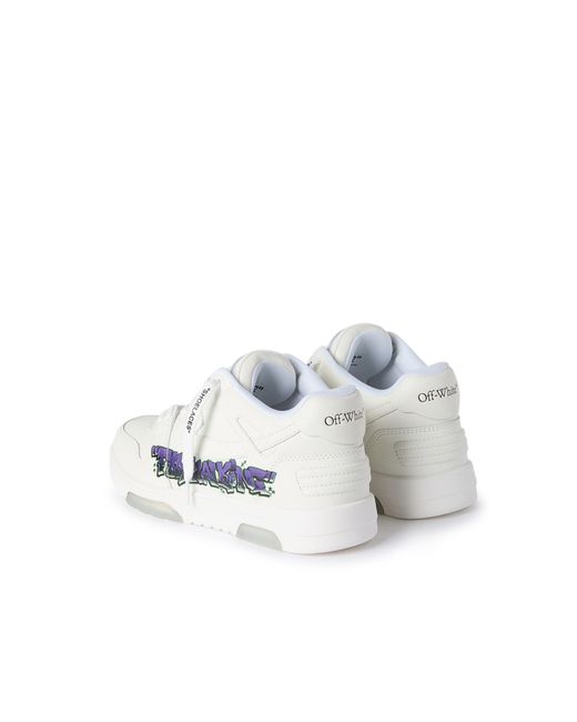 Off-White c/o Virgil Abloh White Out Of Office “For Walking” Art Sneakers for men