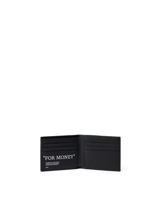 Off-White c/o Virgil Abloh White Quote Bifold Wallet for men