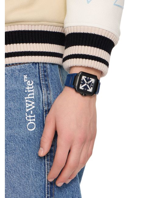 Off-White c/o Virgil Abloh Blue "Proto Layer" Watch for men