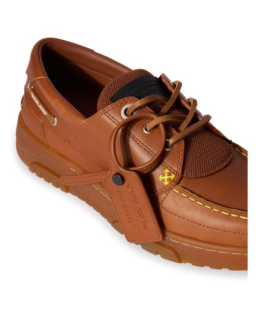 Off-White c/o Virgil Abloh Brown Snoooafer Sneakers for men