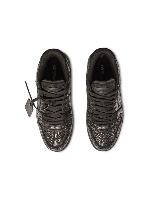Off-White c/o Virgil Abloh Black Full Strass Out Of Office for men