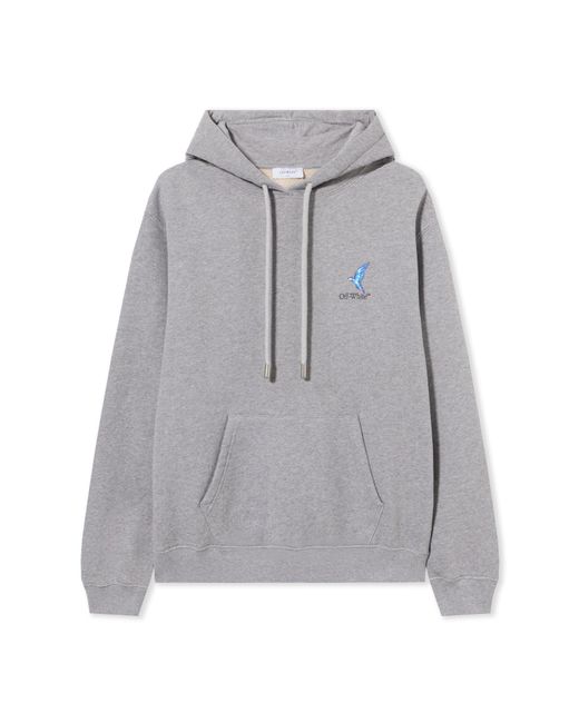 Off-White c/o Virgil Abloh Gray Fresco Arrow Hoodie