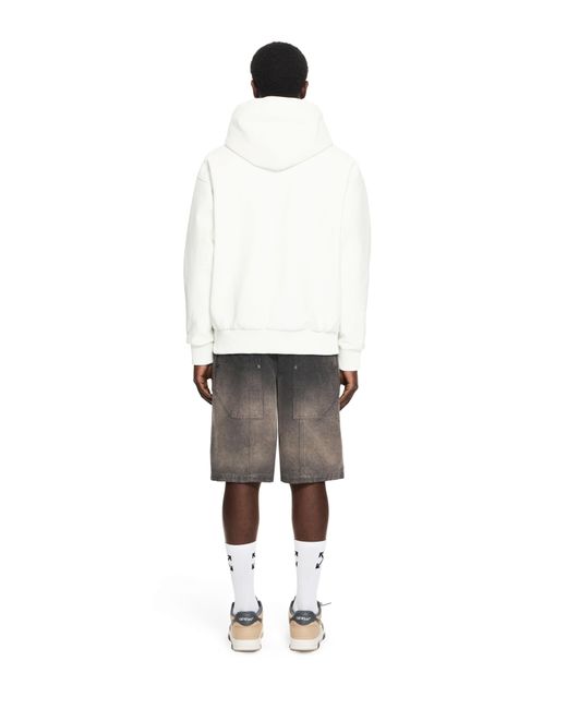 Off-White c/o Virgil Abloh White Royal Team Embroidery Zip Hoodie for men