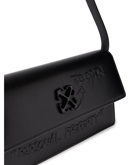 Off-White c/o Virgil Abloh Black Jitney 1.0 Quote3D Bag
