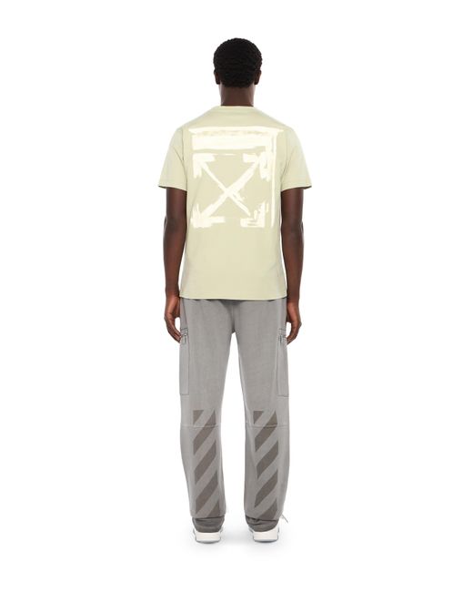 Off-White c/o Virgil Abloh White Ink Arrow Slim Logo Tee for men