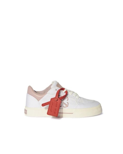 Sneakers New Low Vulcanized di Off-White c/o Virgil Abloh in White