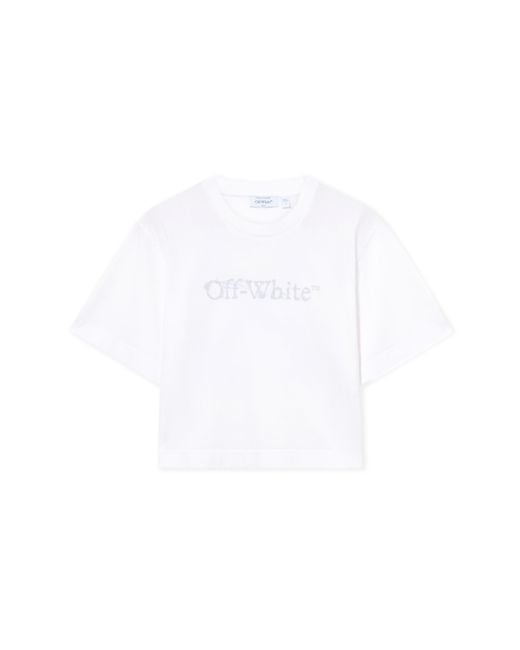 Off-White c/o Virgil Abloh White City Nature Arrow Crop Tee