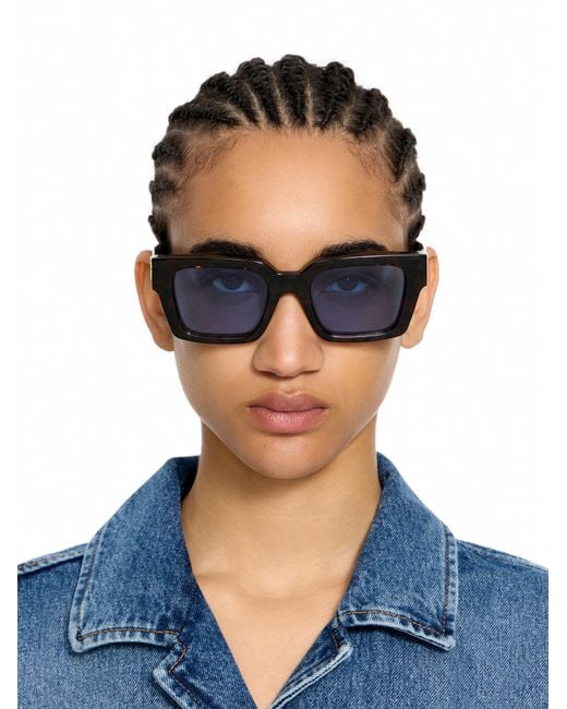 Off-White c/o Virgil Abloh Blue Havana/ Virgil Sunglasses
