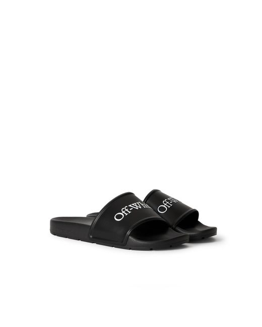 Off-White c/o Virgil Abloh White Bookish Sliders for men
