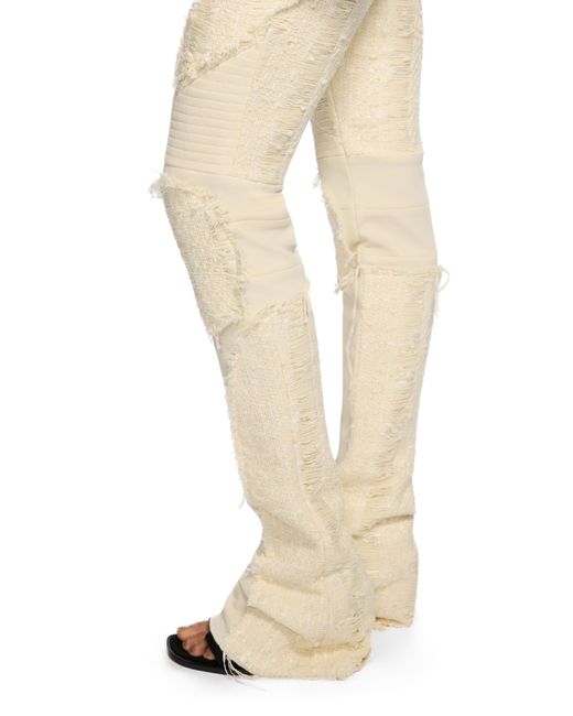 Off-White c/o Virgil Abloh Natural Tweed Slim Pants