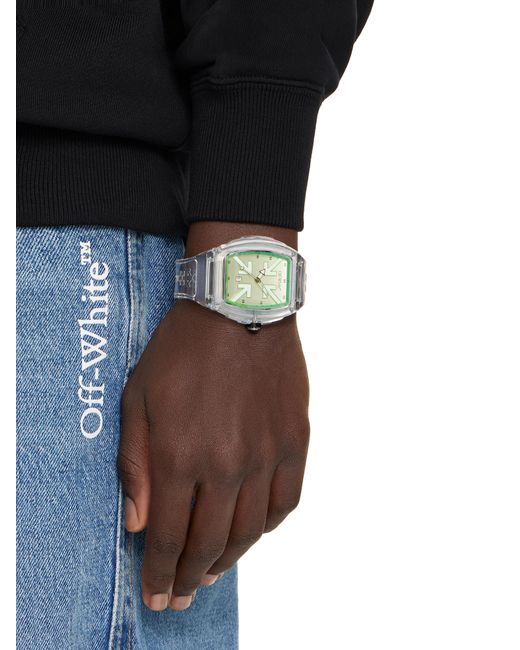 Off-White c/o Virgil Abloh Green "Beat" Watch for men